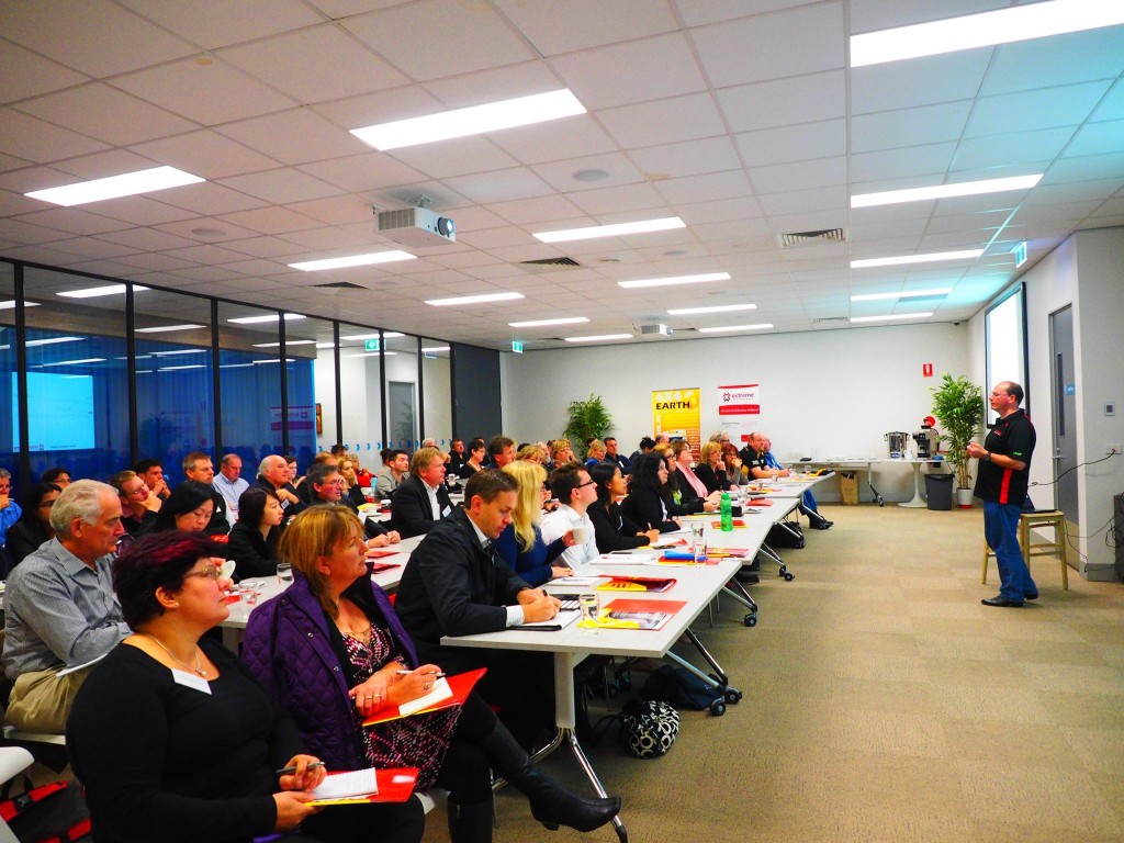 Learning is one of our key values and here the team is presenting a seminar on online marketing for local businesses. This free seminar was aimed at businesses wanting to increase their sales through search engine optimisation, search engine marketing and email marketing.